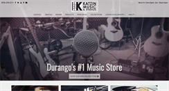 Desktop Screenshot of katzinmusic.com