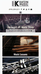 Mobile Screenshot of katzinmusic.com